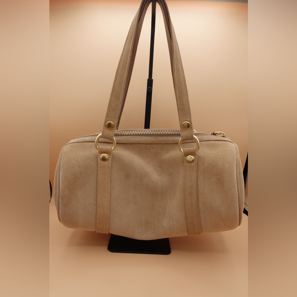 Coach Kisslock Barrel Bag in Soul Suede - Picture 2 of 5